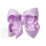 Jumbo 6.5" Signature Grosgrain Double Knot Bow (Light Orchid)