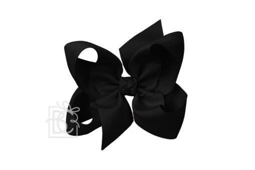 black cca signature grosgrain bow