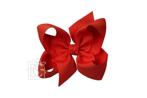 red cca signature grosgrain bow