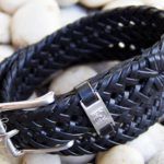 Braided Genuine Leather Belts