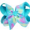 Mermaid Print Hair Bow | Beyond Creation