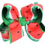 Layered Watermelon Bow
