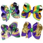Mardi Gras Hair Bows And More