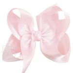 Satin Double Knot Bow on Clip