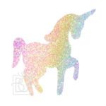 Glitter Unicorn (Rainbow Pastel)