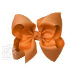 Huge 5.5" Signature Grosgrain Double Knot Bow (Ginger)