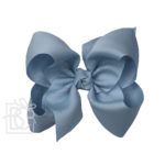 Huge 5.5" Signature Grosgrain Double Knot Bow (Williamsburg Blue)