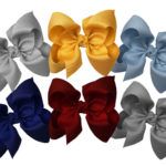 Huge 5.5" Signature Grosgrain Double Knot Bow 6-Pack (Fall Sights)