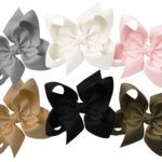 Jumbo 6.5" Signature Grosgrain Double Knot Bow 6-Pack (Classic)
