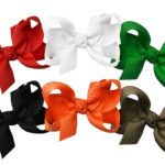 Medium 3.5" Signature Grosgrain Double Knot Bow 6-Pack (Holiday)