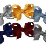 Medium 3.5" Signature Grosgrain Double Knot Bow 6-Pack (Fall Sights)
