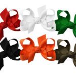 Small 3" Signature Grosgrain Double Knot Bow 6-Pack (Holiday)