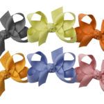 Small 3" Signature Grosgrain Double Knot Bow 6-Pack (Haute Moon)