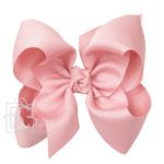 Huge 5.5" Signature Grosgrain Double Knot Bow (Peony)