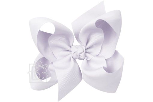 Jumbo 6.5" Signature Grosgrain Double Knot Bow (Powder Orchid) | Beyond Creation