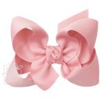 Large 4.5" Signature Grosgrain Double Knot Bow (Peony)