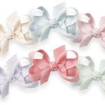 Small 3" Signature Grosgrain Double Knot Bow 6-Pack (Mist)