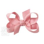 Small 3" Signature Grosgrain Double Knot Bow (Peony)