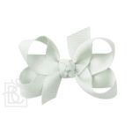 Small 3" Signature Grosgrain Double Knot Bow (Powder Mint)