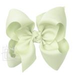 Huge 5.5" Signature Grosgrain Double Knot Bow (New Sage)