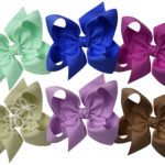 Jumbo 6.5" Signature Grosgrain Double Knot Bow 6-Pack (Melody)