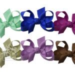 Small 3" Signature Grosgrain Double Knot Bow 6-Pack (Melody)