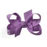 Small 3" Signature Grosgrain Double Knot Bow (Orchid)
