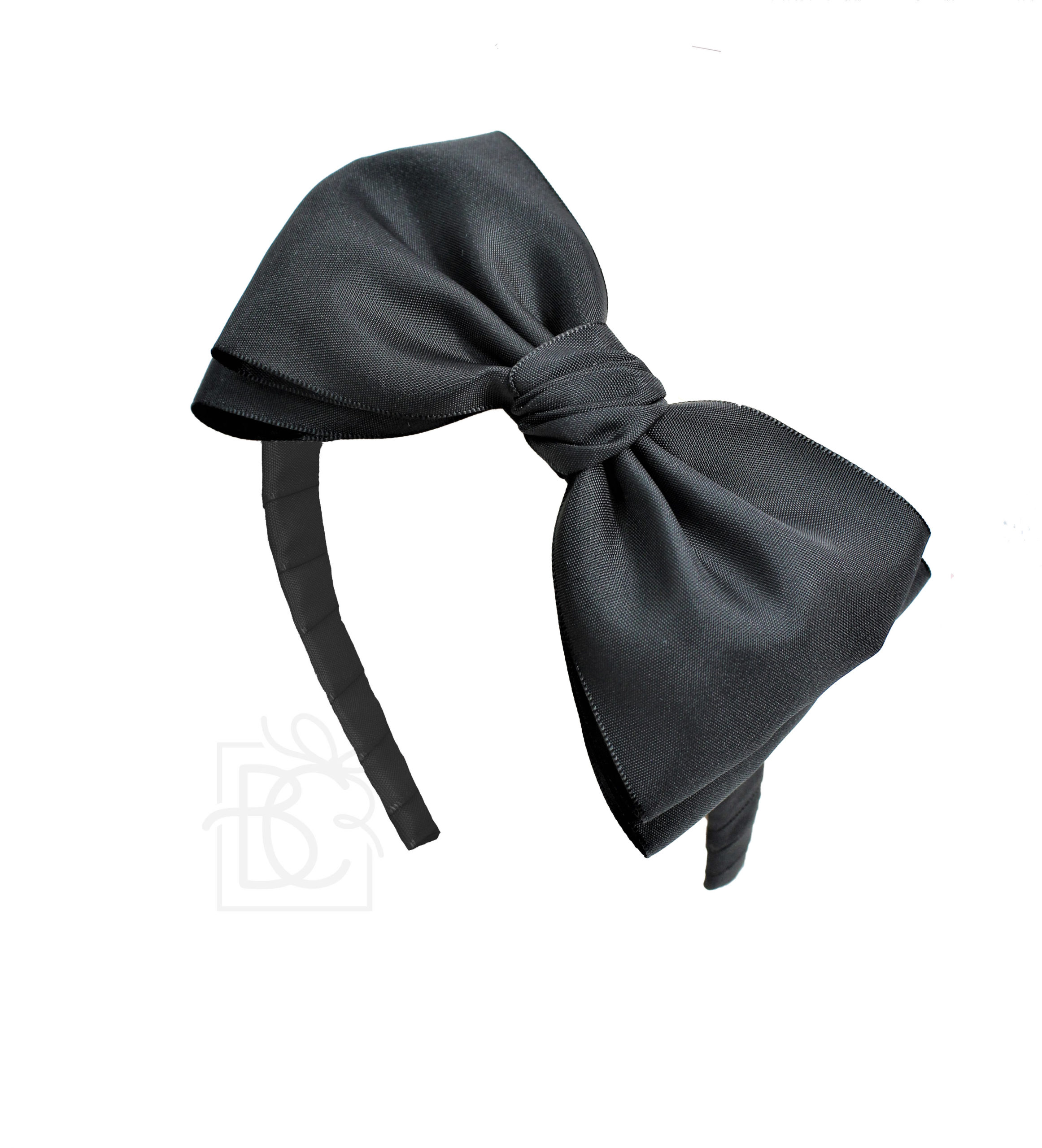 Cute black bow headband Black Bow Headband main image 4