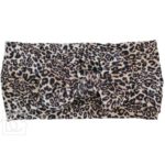 Wide Nylon Headband (Leopard)