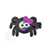 Glitter Spider Shaker Hair Bow Clip