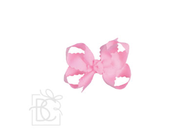 Scalloped Edge Grosgrain Hair Bow