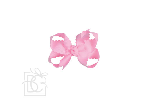 Scalloped Edge Grosgrain Hair Bow | Beyond Creation