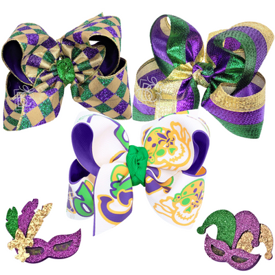 Mardi Gras Bows and More