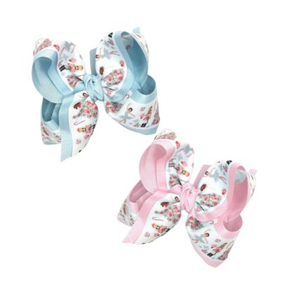 Layered Pastel Nutcracker Bow | Beyond Creation