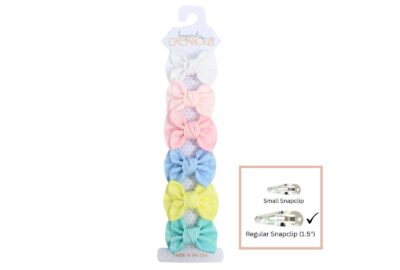 Grosgrain Hair Bow Set of 6 | Beyond Creation