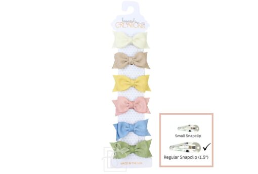 Grosgrain Hair Bow Set of 6 | Beyond Creation