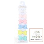 Grosgrain Hair Bow Set of 6 - Hair Bows and Accessories