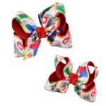 Layered New Back to School Hair Bow