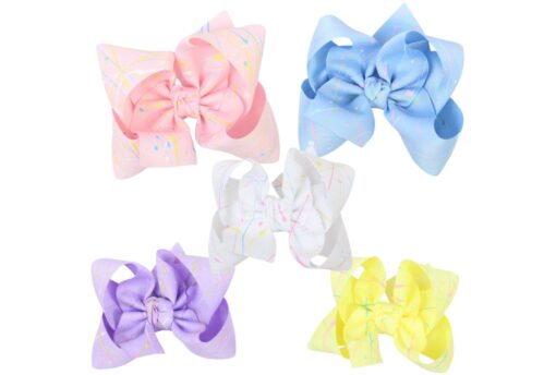 Paint Splash Hair Bow | Beyond Creation