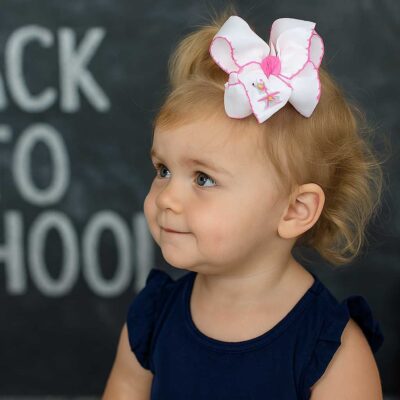 15 Adorable Back to School Hairstyles Using Hair Bows