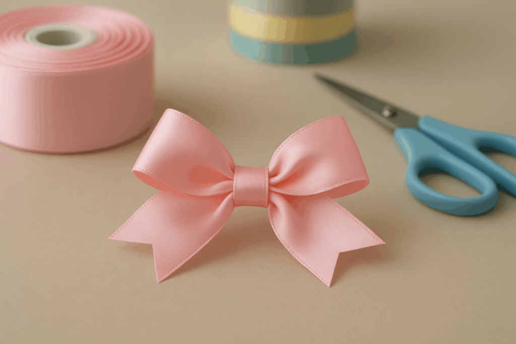 How To Make Ribbon Bows Step by Step DIY Guide