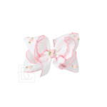 Flower Embellished Hair Bows