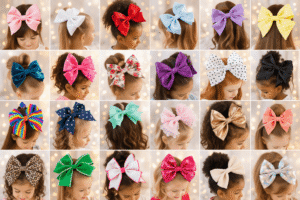 Big Hair Bows for Girls 20 Cute Styles That Stand Out