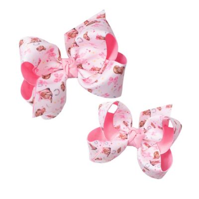 Cowboy Hat & Boots Print Hair Bow | Beyond Creation